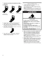 Preview for 10 page of Whirlpool KSGG700EBS Installation Instructions Manual