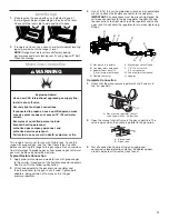 Preview for 11 page of Whirlpool KSGG700EBS Installation Instructions Manual