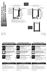 Whirlpool KUDI01DLBT1 Installation Instructions Manual предпросмотр