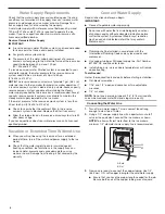 Preview for 4 page of Whirlpool KUID308HPS Installation Instructions Manual