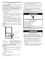 Preview for 8 page of Whirlpool KUID308HPS Installation Instructions Manual