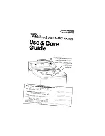 Preview for 1 page of Whirlpool LA4000XK Use And Care Manual