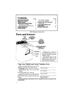 Preview for 2 page of Whirlpool LA4800XS Use & Care Manual