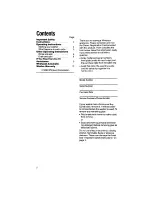 Preview for 2 page of Whirlpool LA4800XT Use And Care Manual