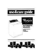 Предварительный просмотр 1 страницы Whirlpool LA50000XS Use & Care Manual