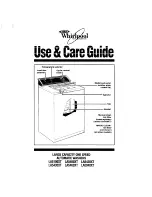 Whirlpool LA5100XT Use & Care Manual предпросмотр