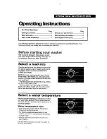 Предварительный просмотр 5 страницы Whirlpool LA5243XY Use And Care Manual