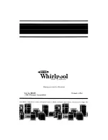 Предварительный просмотр 16 страницы Whirlpool LA5310XP Use & Care Manual