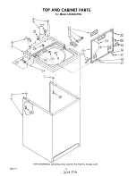 Preview for 2 page of Whirlpool LA5430XPW3 Parts List