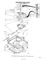 Preview for 13 page of Whirlpool LA5430XPW3 Parts List