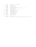 Preview for 18 page of Whirlpool LA5430XPW3 Parts List