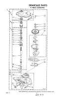 Preview for 19 page of Whirlpool LA5430XPW3 Parts List