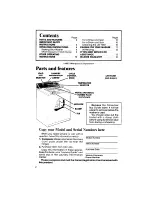 Предварительный просмотр 2 страницы Whirlpool LA5430XS Use & Care Manual