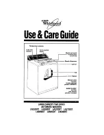 Предварительный просмотр 1 страницы Whirlpool LA5530XT Use & Care Manual