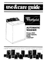 Whirlpool LA5570XP Use & Care Manual предпросмотр