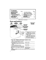 Предварительный просмотр 2 страницы Whirlpool LA5578XS Use & Care Manual