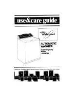 Whirlpool LA558OXS Use & Care Manual предпросмотр