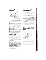 Preview for 3 page of Whirlpool LA5700XK Use & Care Manual