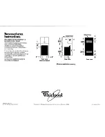 Preview for 5 page of Whirlpool LA5720XTW0 Installation Instructions