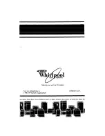 Preview for 16 page of Whirlpool LA5800XM Use & Care Manual