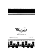 Preview for 16 page of Whirlpool LA5800XP Use & Care Manual