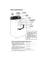 Предварительный просмотр 2 страницы Whirlpool LA5OOOXP Use & Care Manual