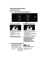 Предварительный просмотр 4 страницы Whirlpool LA6000XS Use & Care Manual