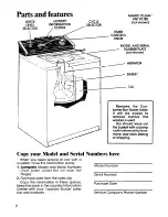 Предварительный просмотр 2 страницы Whirlpool LA6100XS Use & Care Manual