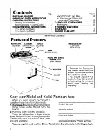 Предварительный просмотр 2 страницы Whirlpool LA6150XS Use & Care Manual