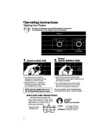 Preview for 4 page of Whirlpool LA6200XS Use & Care Manual