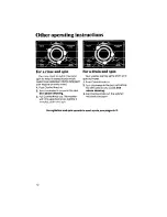 Preview for 10 page of Whirlpool LA6200XS Use & Care Manual