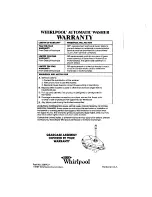 Предварительный просмотр 16 страницы Whirlpool LA6380XS Use & Care Manual