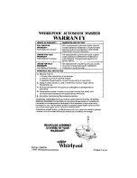 Предварительный просмотр 16 страницы Whirlpool LA6500XS Use & Care Manual