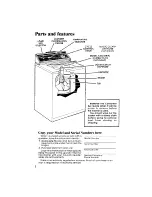 Предварительный просмотр 2 страницы Whirlpool LA6800XM Use And Care Manual