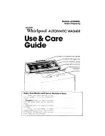 Preview for 1 page of Whirlpool LA7000XK Use & Care Manual