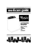 Предварительный просмотр 1 страницы Whirlpool LA7000XP Use & Care Manual