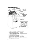 Предварительный просмотр 2 страницы Whirlpool LA7400XM Use & Care Manual