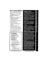 Preview for 3 page of Whirlpool LA7400XM Use & Care Manual