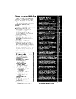 Preview for 3 page of Whirlpool LA7450XM Use & Care Manual