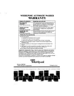 Предварительный просмотр 20 страницы Whirlpool LA7680XS Use & Care Manual