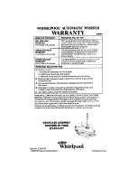 Предварительный просмотр 20 страницы Whirlpool LA7681XS Use & Care Manual