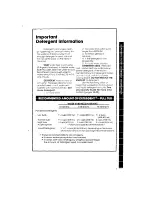 Preview for 7 page of Whirlpool LA7800XK Use & Care Manual