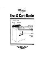 Предварительный просмотр 1 страницы Whirlpool LA8580XW Use & Care Manual