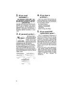 Preview for 18 page of Whirlpool LA8800XS Use & Care Manual