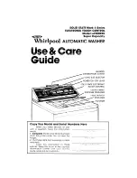 Preview for 1 page of Whirlpool LA9800XK Use And Care Manual