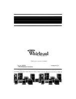 Предварительный просмотр 20 страницы Whirlpool LA9800XP Use & Care Manual