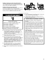 Предварительный просмотр 31 страницы Whirlpool LAB0050PQ Use And Care Manual