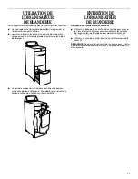 Предварительный просмотр 11 страницы Whirlpool Laundry Tower Use And Care Manual