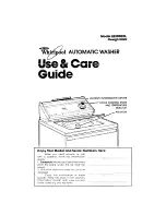 Предварительный просмотр 1 страницы Whirlpool LB000XL Use & Care Manual