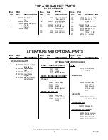 Предварительный просмотр 2 страницы Whirlpool LBT6133AW1 Parts List